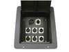 Elite Core | Fb8 4xf2xm1h1e | Recessed Floor Box | 4 Xlr 0