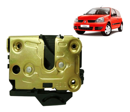 Left Front Door Lock for Renault Clio 2 Megane Symbol 0