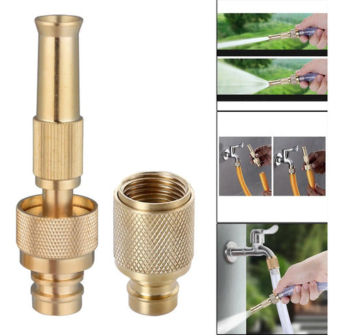 High-Pressure Nozzle for Garden Watering and Car Washing 0