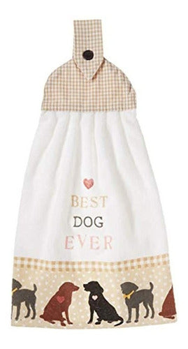 Kay Dee Kitchen Towel with Dog Tie Design 0