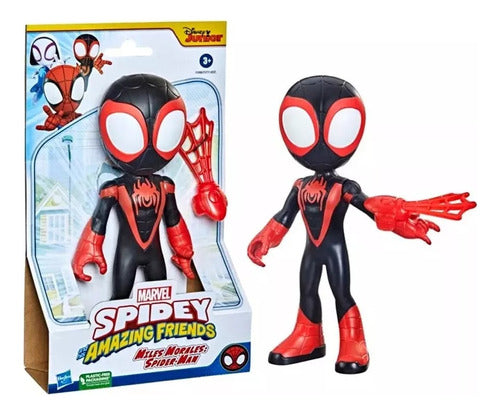 Figura Spidey Marvel Miles Morales 22 Cm - Original Hasbro 0