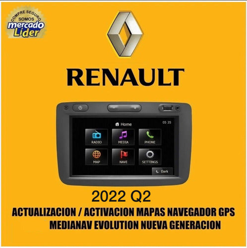 Renault Map Update Medianav 2023 (2022 Q2) 1