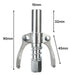 Comando Bico Pistola De Graxa Acoplador Lubrificação Rápida 3