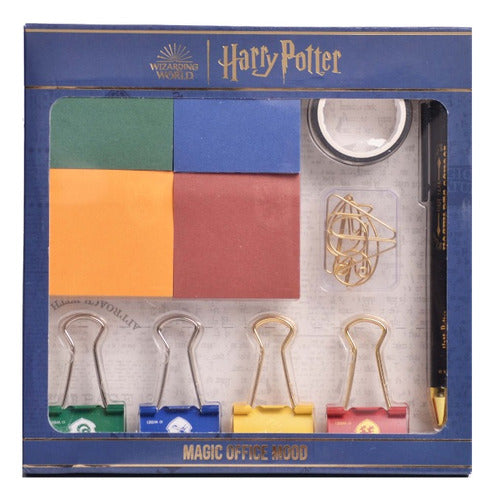 Harry Potter Set with Notes Pen Tape Clips Mooving 0