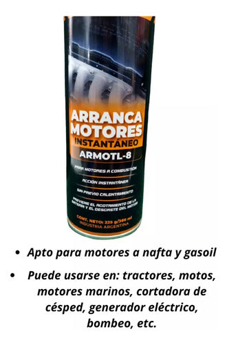 Lüsqtoff Arranca Motores Evita Desgaste Batería 360ml 3