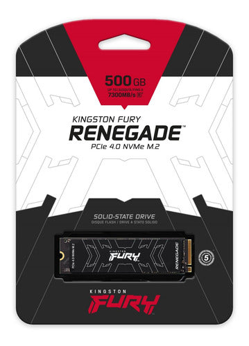 Kingston Disco Sólido Ssd Renegade Nvme 500gb Tranza 0