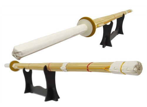 Kit  2 Shinai Espada De Bambu Para Treino Kendo  Kenjutsu 6