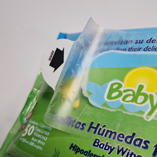 Toallitas Humedas Bebe Life Quality 50u Pack 18 Unidades 4