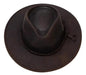 Australian Lagomarsino Waxed Leather Hat 1