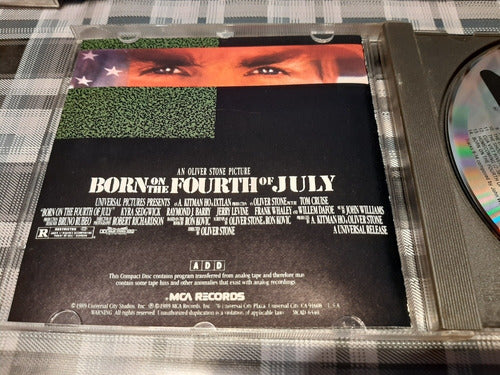 Born On The Fourth Of July - Tom Cruise - Banda Sonora Cd Im 1