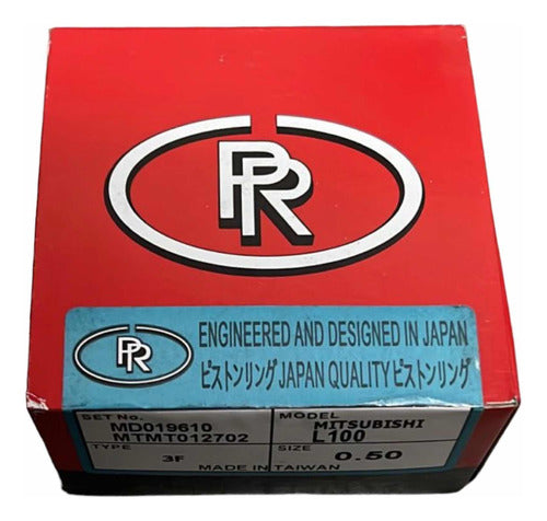 RR Juego Kit Aros Para Mitsubishi L100 1979-1982 Std - 0,50 0