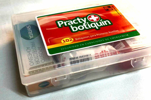 Prakty Botiquín - Plastic First Aid Kit 0