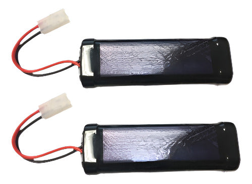 Gens Ace 2 X 3000mAh 7.2V Ni-MH 6-Cell Battery 0