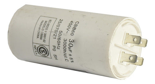 Capacitor Start Capacitor 30 Mf 450 Vca Air Conditioner 0