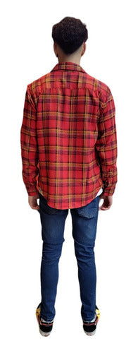 No Name Flannel Blend Urban Fashion Shirt for Men 3