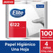 Papel Higienico 100 Mt Elite 6122 Simple Hoja Bolson 40 Roll 1