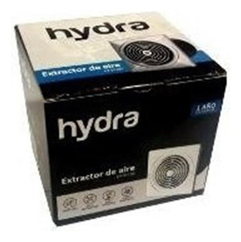 Extractor De Aire Baño Cocina Hydra 6 | 15cm Pared O Vidrio! 1