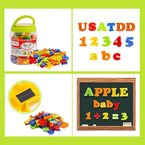 Usatdd Refrigerator Magnet Letter and Number Set 1