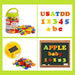 Usatdd Refrigerator Magnet Letter and Number Set 1