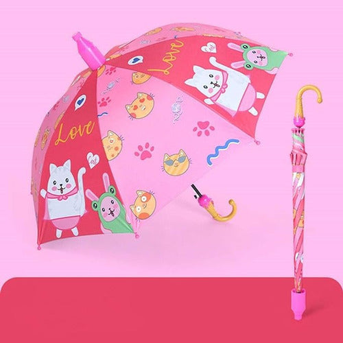 RECKO Children's Animal Umbrellas Case X12 Assorted 3