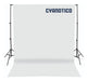 Cyanotico Infinite Background Photography Matte Canvas White 1x2m with Support 0