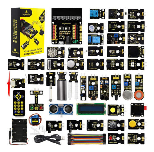 Keyestudio 45 Sensor Starter Kit for BBC Micro:bit (Without Micro:bit Board) 0