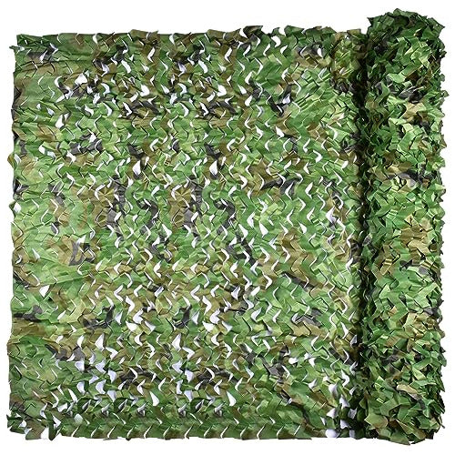 Iunio Red De Camuflaje Para Caza Deco Camping 1.5x8m - Army Verde 0