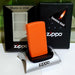 Zippo Slim Orange Matte Lighter 1631 Original Guarantee 3