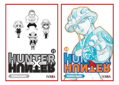 Ivrea Hunter X Hunter Combo 23 and 24 - Manga 0