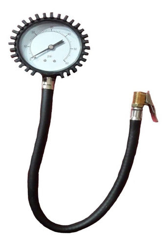 Kitana Air Pressure Gauge for Motorcycle, Car, and Truck - 60lbs 1