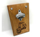 MeVuelaLaTapa Wall-Mounted Beer Opener with Magnet - Moto 1