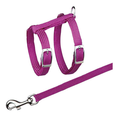 Trixie Adjustable Cat Harness and Leash Set 0