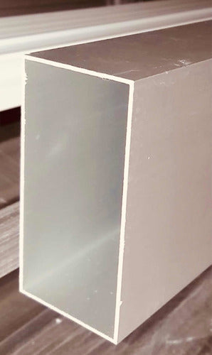 De Alencor Aluminum Rectangular Tube 125x50x2mm Nat X 6m Offer 0