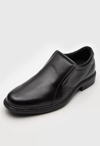 Pegada Zapato Social En Cuero Negro Pegada Confort Elegante Nuevo 0