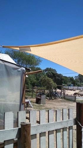 Toldo Lona Triangulo 3,6m Tipo Vela - Toldito 1