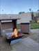 Fogonero Brasero Firepit Leñero Deco Cerrado 2