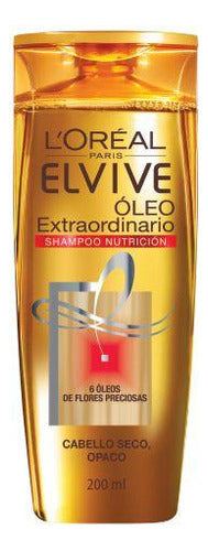 Shampoo Elvive Oleo Extraordinario Nutricion 200 Ml 0