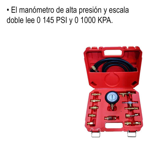 Kit Manometro Medidor De Presion Nafta Inyeccion Guiller 3