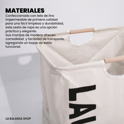 La Balanza Shop Foldable Waterproof Laundry Basket 2