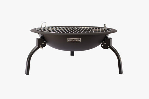 BBQ Grill Pampa Folding Charcoal Grill with Spark Guard and Stoker 0