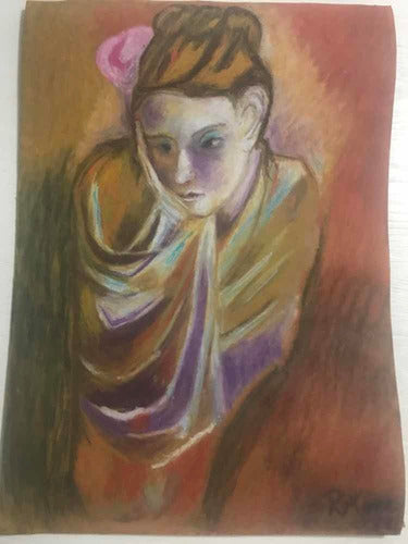 Picasso Painting Copy Pastel Oil 1