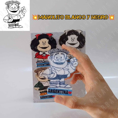 ARBATRUS Decorative Magnets Mafalda 5