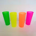 Manitas UY 10 Long Drink Neon Disposable Glasses for Parties and Events 1