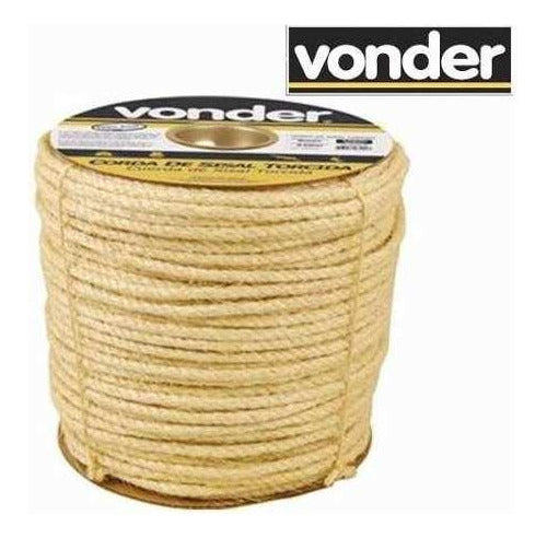 Vonder Cuerda Sisal 8mm X 220mts Carretel H Y T 0