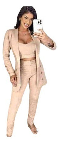 Women's Ensemble, Three-Piece Set with Pants 12