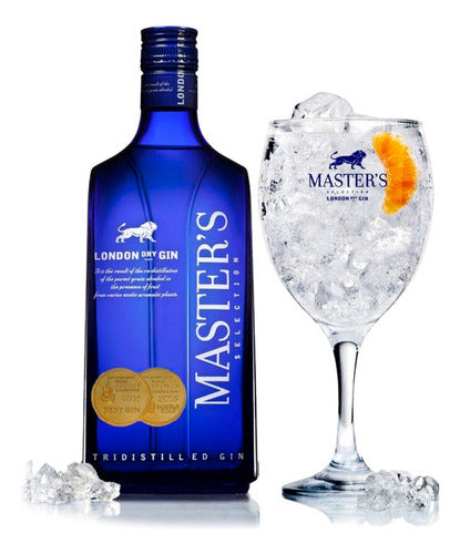 Master`s Gin Master`s Pack C/ Copa 700 Ml Pack Calidad Tx 0