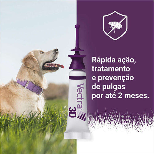 Antipulgas E Carrapatos Ceva Vectra 3d P/ Cães De 1,5 A 4kg 2