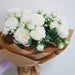 AIPOKE Package of 4 Artificial Persian Rose Bouquets 20 Flowers 1