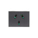 Grounded Power Socket 20A Gray Cambre 0