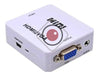 Redvision Conversor Adaptador Audio Video Hdmi A Vga 1080p Full Hd 0